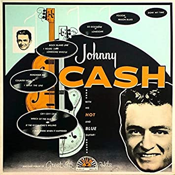 Johnny Cash "With His Hot And Blue Guitar" [Color Vinyl] [ORG 2022 Repress]