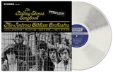 Cover art for the Rolling Stones Songbook, Instrumental versions of the Stones' biggest hits, by the Andrew Oldham Orchestra, including tracks satisfaction, the last time, heart of stone, and time is on my side