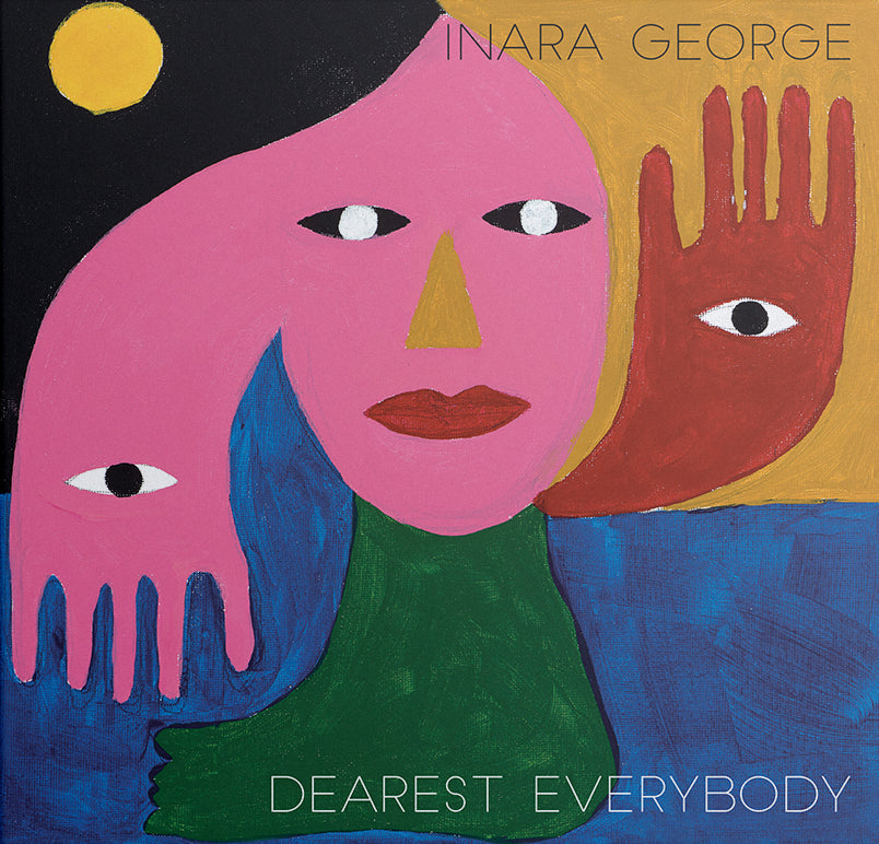 Cover of Inara George's new solo album "Dearest Everybody," half of the bird and the bee