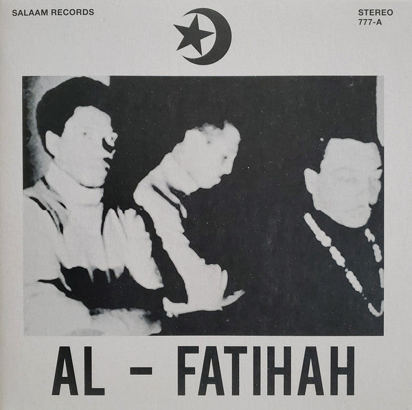 Black Unity Trio "Al- Fatihah"  [1xLP 150g Black Vinyl Gatefold] [Gotta Groove] [Out Of Print]