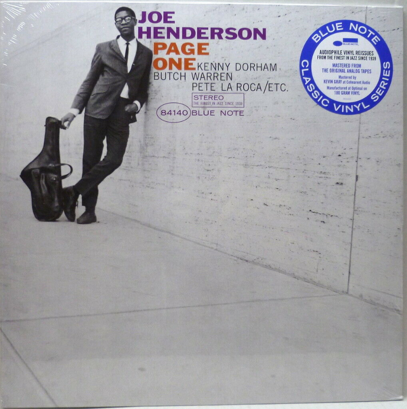 Joe Henderson "Page One" [All Analog 180g Reissue Vinyl][Blue Note Classic Series]