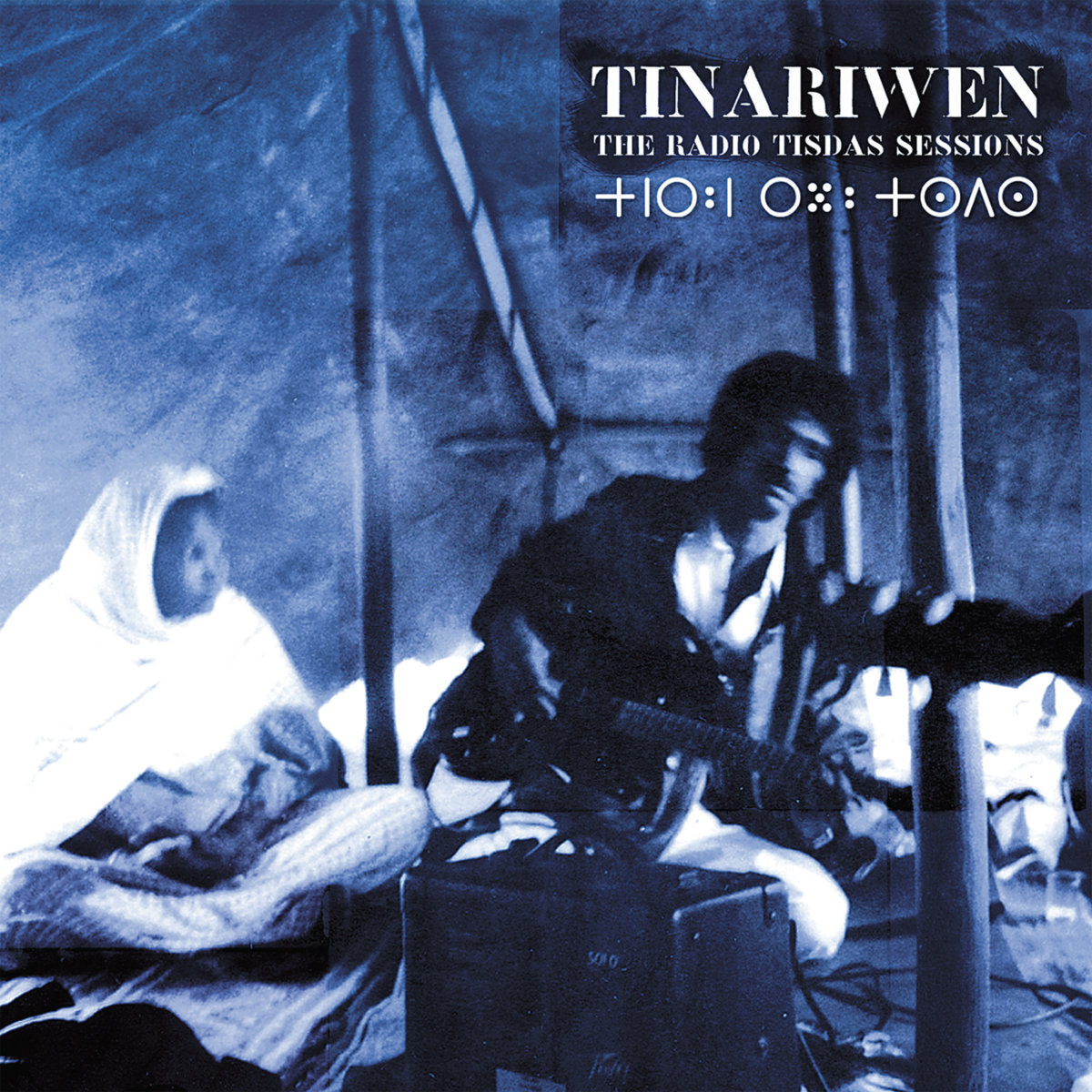 Tinariwen "The Radio Tisdas Sessions" 2xLP Ltd. Edition White Vinyl + Download [Wedge 2021 Reissue]